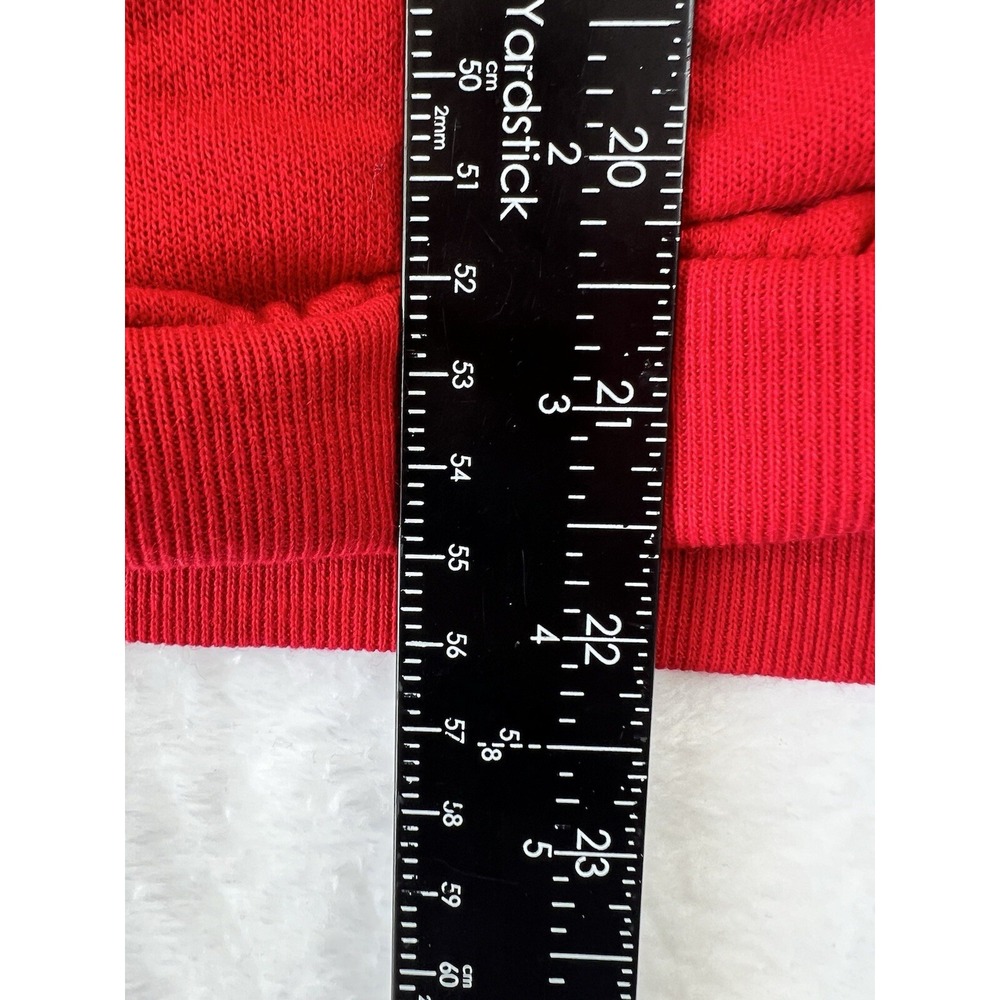Mickey Minnie Sweatshirt Men's large 90s Unlimited‎ Red Crewneck size tag ripped - Picture 2 of 6